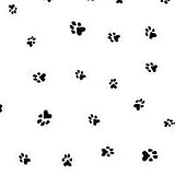 Paw Prints 3 x 7.5 inch Cellophane Bags