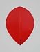 3 sets Xtra Strong Ruthless R4X Pear Shape Red flights