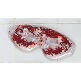 Relaxing Eyemask, Red Hearts