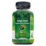 Irwin Naturals Ginkgo-Smart Maximum Focus And Memory, 60 Softgels