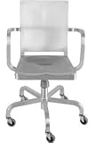 Hudson Swivel Chair with Arms - Emeco -HUDSWV-A