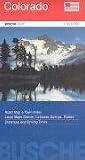  : Strassenkarte USA: Colorado 1 : 825 000. Stra&szlig;enkarte: Road Map & Town Index. Local Maps Colorado Springs, Denver, Pueblo. Distances and Driving Times