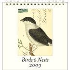 Birds & Nests 2009 Easel Desk Calendar