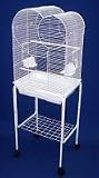 Brand New Bird Birds Cage Cages 18x14x52 w/Stand 5884WHT/S