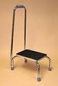 Foot Stool with Handle (Chrome) (34"H x 10"L x 14"W )