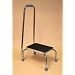 Foot Stool with Handle (Chrome) (34"H x 10"L x 14"W )