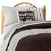 Nautica Glen Cove Chocolate Twin XL 4 Pc Bedding Set Comforter & Sheets Nautica Glen Cove Chocolate Twin XL 4 Pc Bedding Set Comforter & Sheets