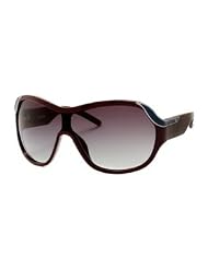 Fashion Sunglasses: Maroon Maroon-Gray Gradient by Diesel