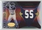 2005 Leaf Certified Materials Skills Jersey Position #10 - Jack Wilson/50