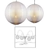 Central-Hub Electric Sphere Lantern 4-pk.