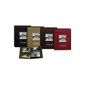 Pioneer Embroidered Patch Faux Suede Photo Album, with Front Cover Frame, Holds 208 4x6 Photos, 2 Per Page. Color: Random