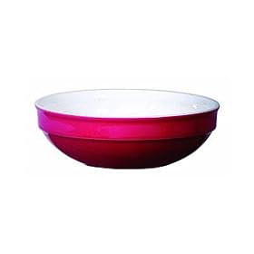 Emile Henry Colours Cerise Pasta Bowl 1-qt. by Emile Henry
