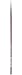 da Vinci Oil & Acrylic Series 1610 Oil Paint Brush, Round Kolinsky Red Sable, Size 2/0 (1610-00)