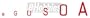 Woodland Scenics Gothic 45-Degree USA Letters, WOOMG741