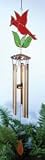Gallery Art Small Cardinal Stained Glass Wind Chimes - B000XJZ9RM