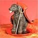 Labrador Retriever, Chocolate Tiny Ones Dog Devil (2 1/2 in)