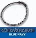Phiten Titanium Necklace: Color-Blue Navy, Size-Small(18