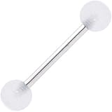 Glacier GLOW in the DARK Barbell Tongue Ring