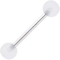 Glacier GLOW in the DARK Barbell Tongue Ring