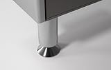 6 Adjustable Chrome Feet Set