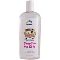 Rainbow Research Shampoo for Kids Organic Herbal Unscented - 12 Oz, 3 Pack