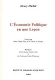 L\'économie politique en une leçon.