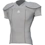 McDavid HexPad Dual Density Short Sleeve Shell Shirt - Grey Large