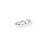 Platinum 2mm Traditional Women's Wedding Band, Size 4.5