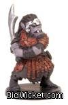 Orc Warrior (Dungeons and Dragons Miniatures - Harbinger - Orc Warrior #075 Mint English)