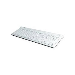 MACE GROUP - MACALLY 108KEY USB ICEKEY ULTRA SLIM KEYBOARD ICE WHITE MAC SCISSOR KEY