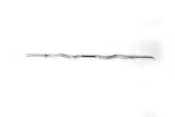 Solid Curl Bar with Collars - For Use with Standard Weight Plates