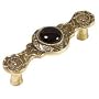 Victorian Jewel Collection Pull, 3" C-C