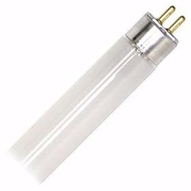  GE 15987 8-Watt 12-Inch T5 Fluorescent Light Bulb, Cool White