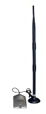 Alfa AWUS036H 1000mW 1W 802.11b/g USB Wireless WiFi Network Adapter With Original Alfa 9dBi Rubber Antenna with magnetic base *Strongest on the Market*