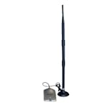 Alfa AWUS036H 1000mW 1W 802.11b/g USB Wireless WiFi Network Adapter With Original Alfa 9dBi Rubber Antenna with magnetic base *Strongest on the Market*