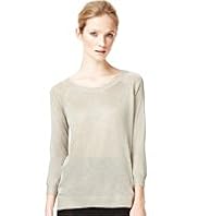 Autograph Metallic Sweat Jumper