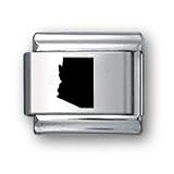 Body Candy Italian Charms Laser ARIZONA STATE