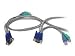 20ft Keyboard Mouse & Video Zip Cable