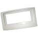 Flush Mount Adaptor Plate for the Flush Mount Heating and Air Conditioning Booster Fan, White