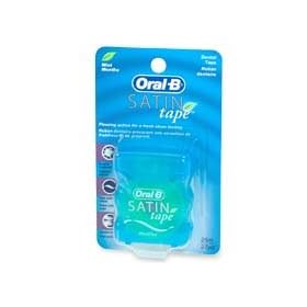 Oral-B Satintape Dental Tape, Mint - 27 yd