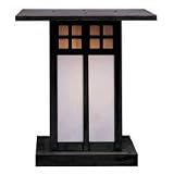 Arroyo Craftsman Glasgow 18,, Column Mount w/ 13 3/8,, Sub Base - GC-18 / GC-18CS-Bk - colo/GC-18