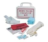 Swift First Aid Body Fluid Clean Up Kit In Plastic, 10 Unit Box