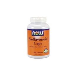 Now Foods Bio Flavonoids caps w Ascorbic Acid and Rutin, 250 caps (Pack of 2) by Now Foods