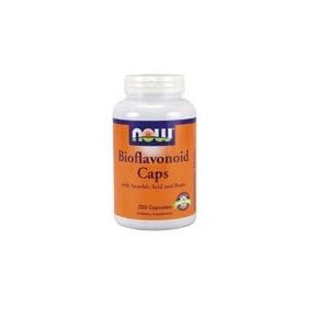 Now Foods Bio Flavonoids caps w Ascorbic Acid and Rutin, 250 caps (Pack of 2) by Now Foods