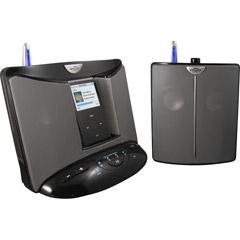 Black Digital Wireless Speaker System For iPodÆ