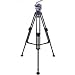 Cartoni HiDV1 Video Tripod System with HiDV Fluid Head, 75mm Ball Base, Supports 11.0 lbs