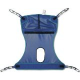 Drive Medical Bariatric Full Body Sling with Commode Opening, XX Large, 55 x 45 - 1 Ea, 13221XXLC