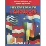 invitation to languages activities workbook  student tape manual