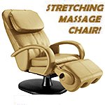 Human Touch HT-125 Robotic Massage Chair, Cream Leather