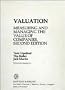 Valuation: Measuring and Managing the Value of Companies